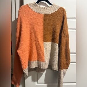 Color Block Sweater
